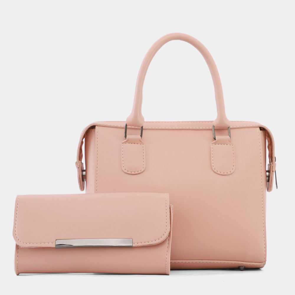2Pc Satchel Shoulder Handbag – Estilo