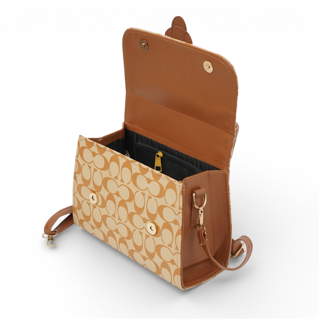 Luxury Monogram Shoulder Bag